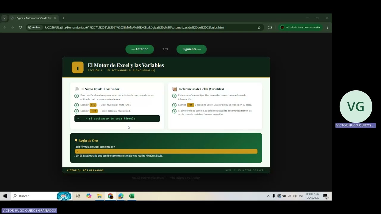 Lógica y Automatización de Cálculos