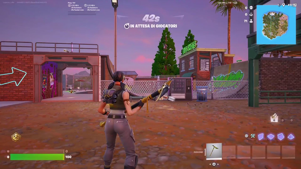 Fortnite rientro