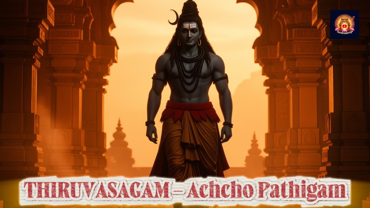 அச்சோ பதிகம் | Thiruvasagam Shiva Song | Deep Devotional Experience