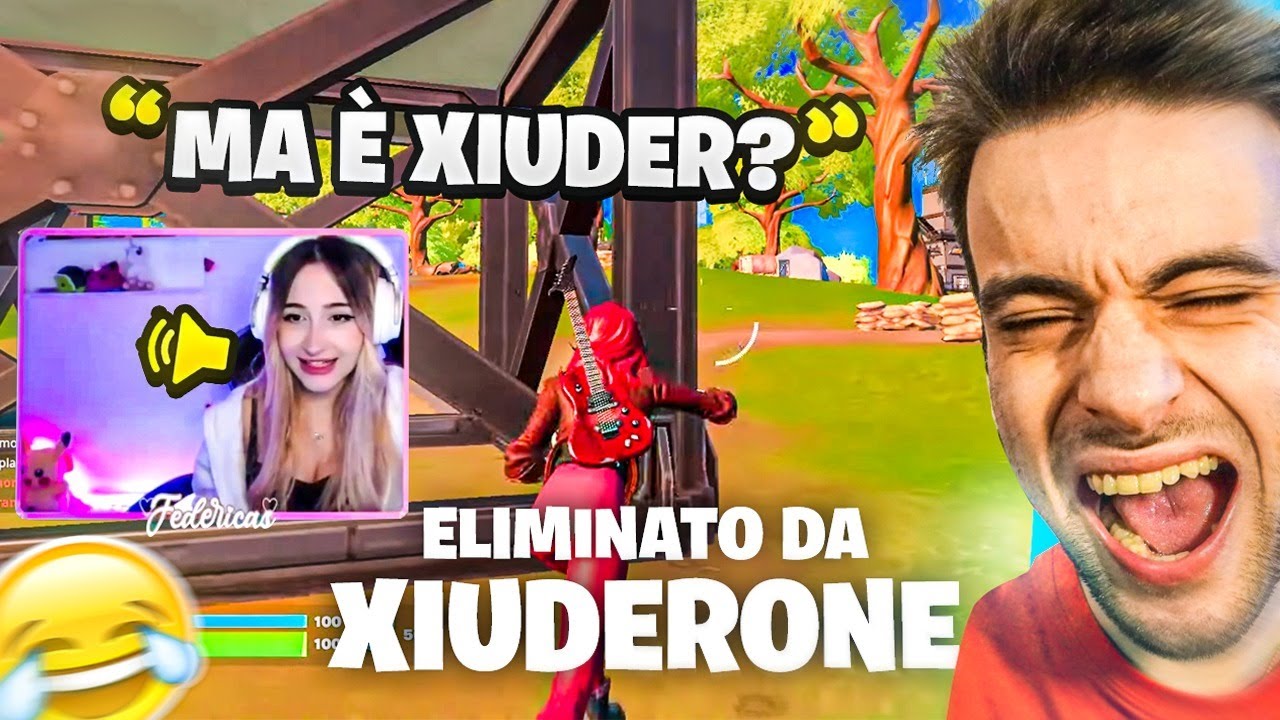 STREAMSNIPERO STREAMER ma con il nome di XIUDER😂 Fortnite ITA