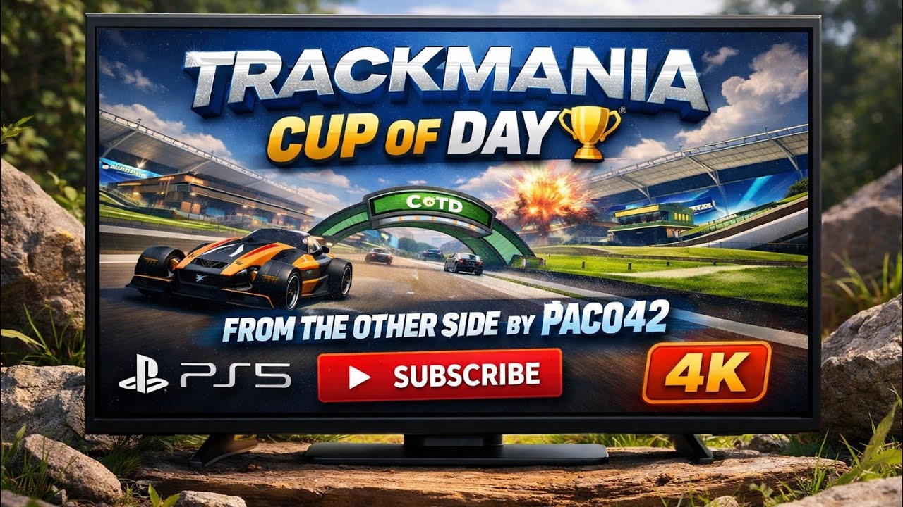 TRACKMANIA CUP OF DAY 🏆 INTENSE DIRT TRACK | 4K | #trackmaniacupoftheday #trackmania #ps54k #ps5 