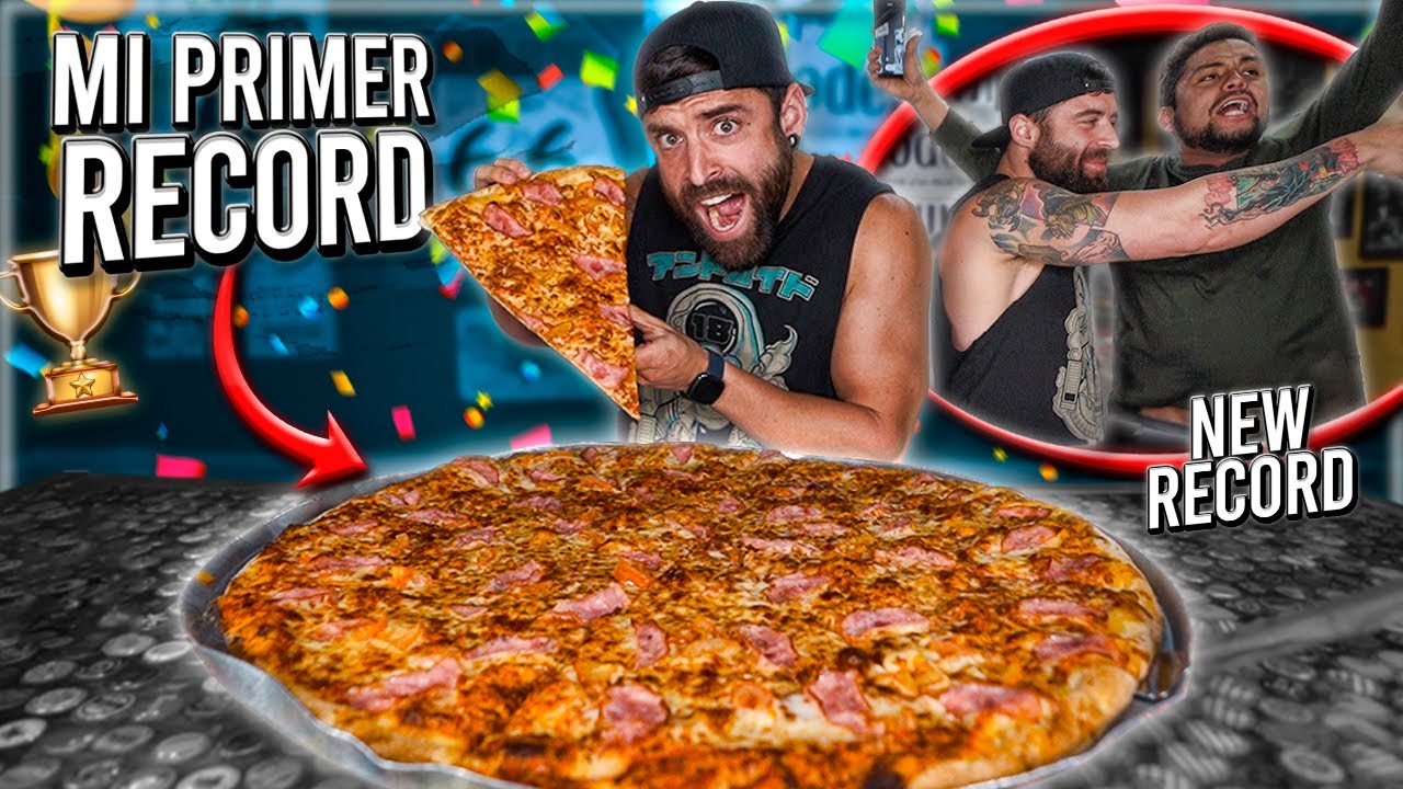 CONSIGO el RÉCORD en un RETO DE COMIDA en EEUU SOLO!! 🏆 *ESTO es EL COMIENZO*