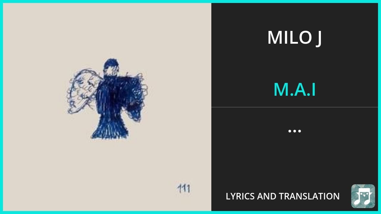 MILO J - M.A.I Lyrics English Translation - Spanish and English Dual Lyrics  - Subtitles Lyrics