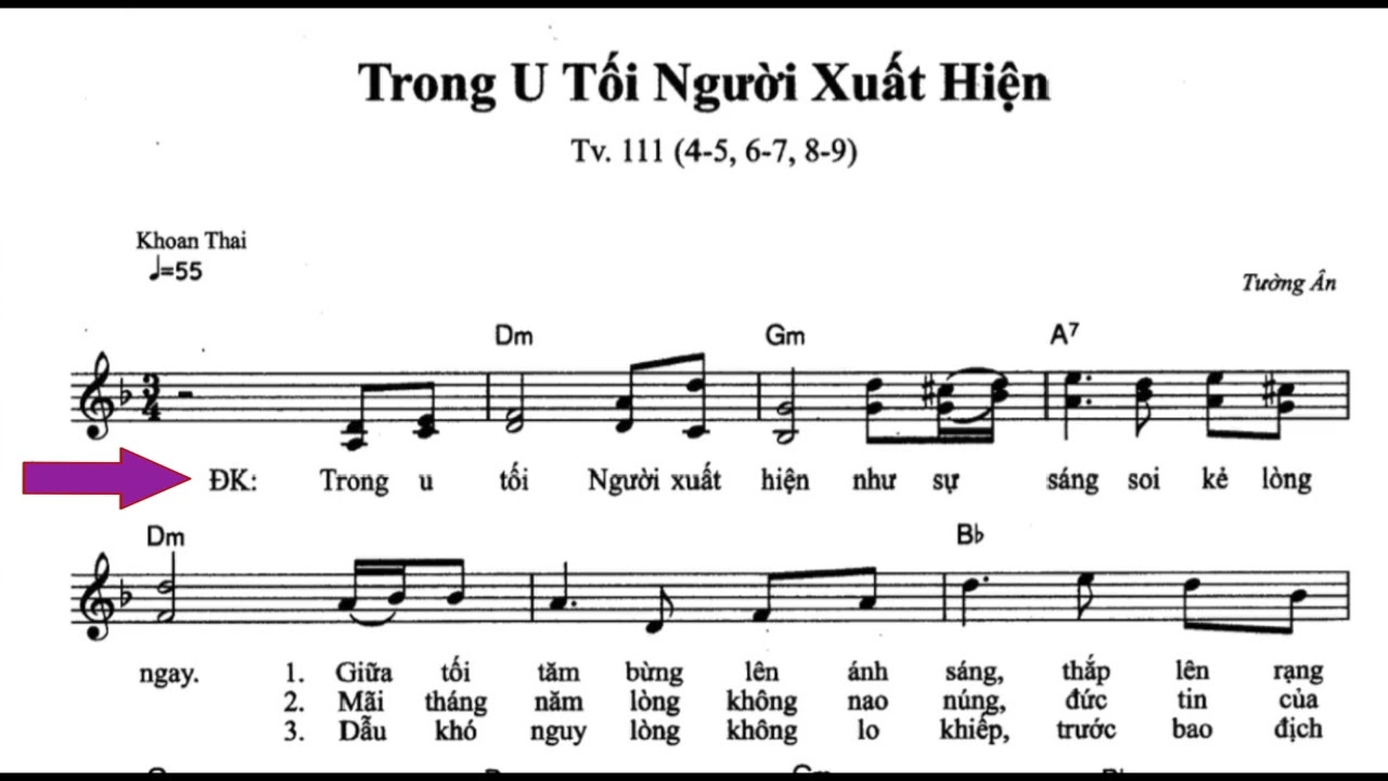 Thánh Vịnh 111 | Tường Ân | CĐ SFOA_SUN | GX SFOA