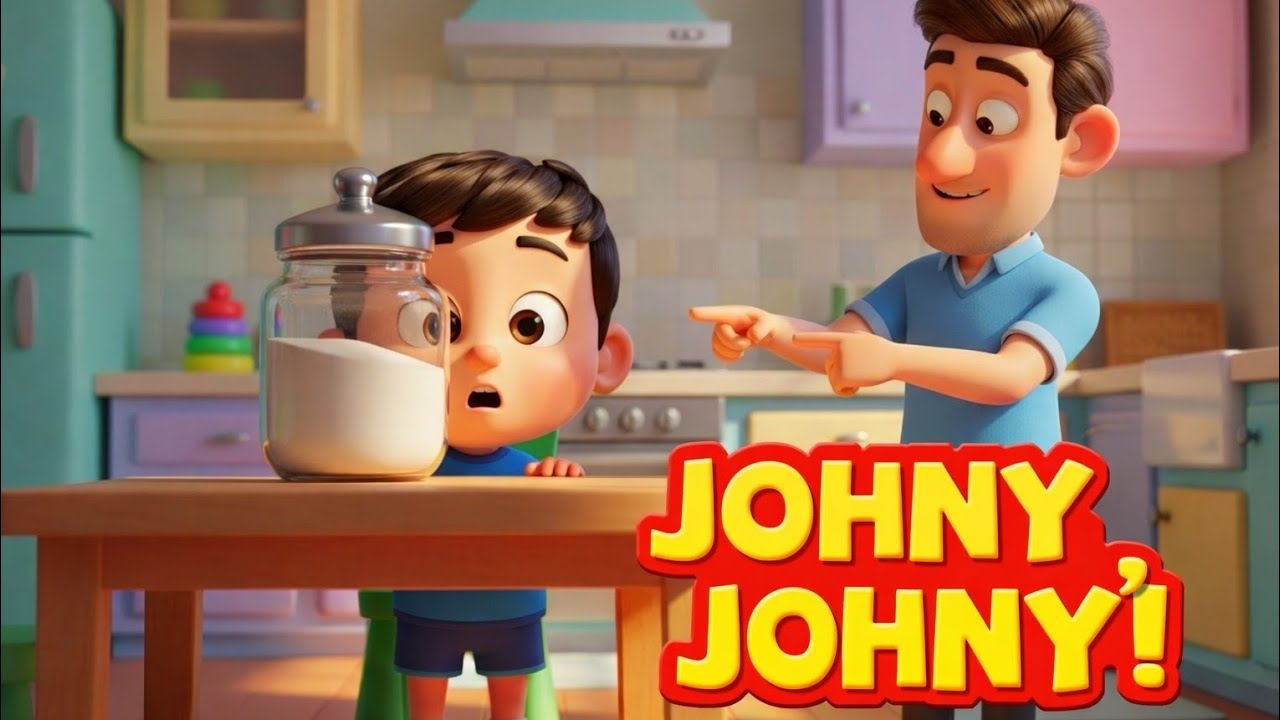 Johny Johny Yes Papa 👶 THE BEST Song for Children | Kids Songs | Pynox Toons 