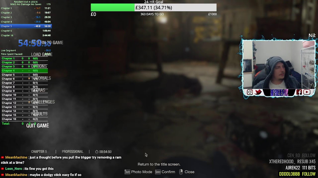 RER4 Pro No Damage No Save Runs To See If My PC Wants To Behave