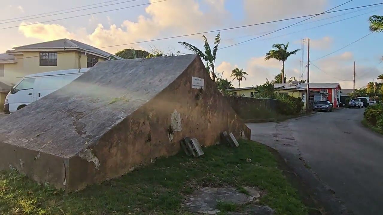A Walk Through The Vault Road In St. Thomas Barbados 🇧🇧 