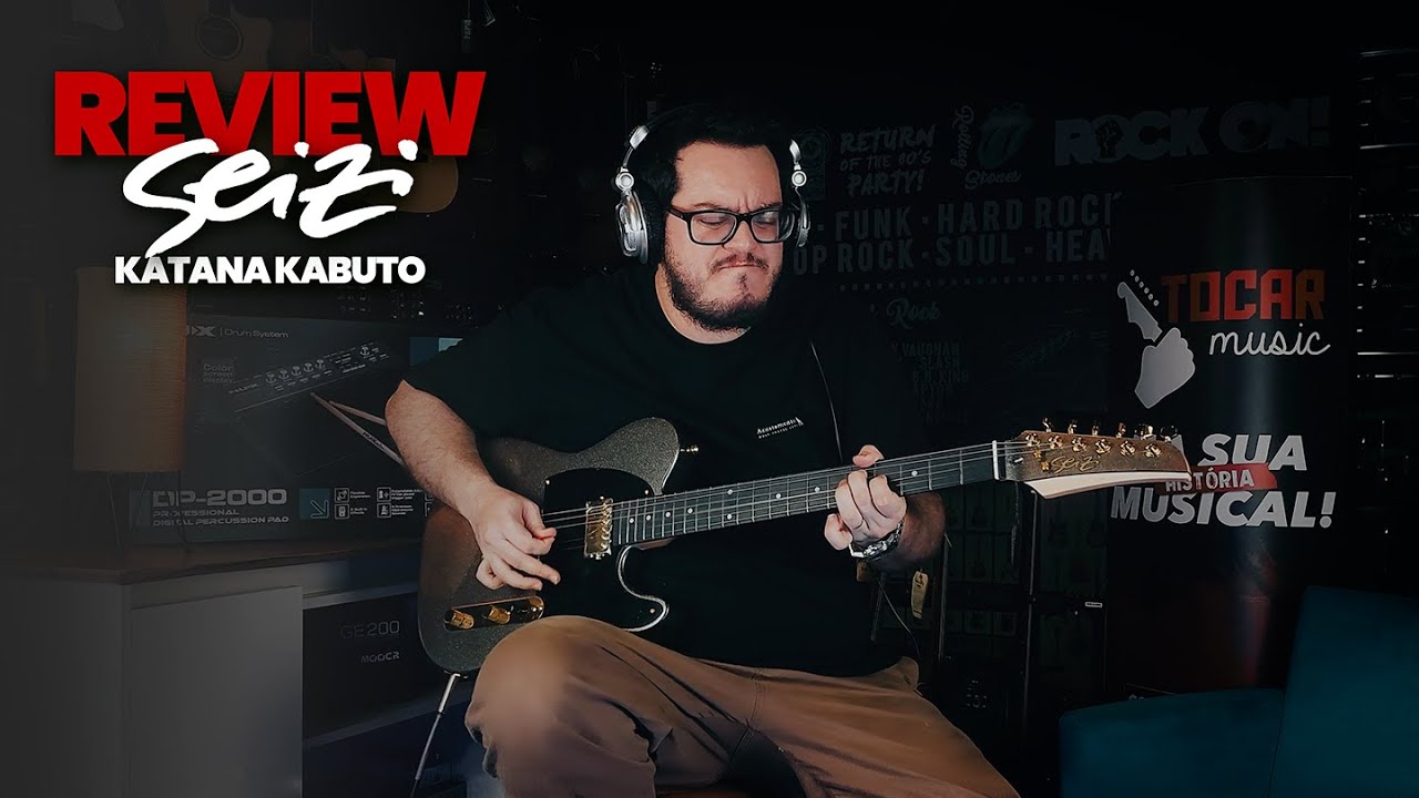REVIEW GUITARRA SEIZI KATANA KABUTO | TOCAR MUSIC