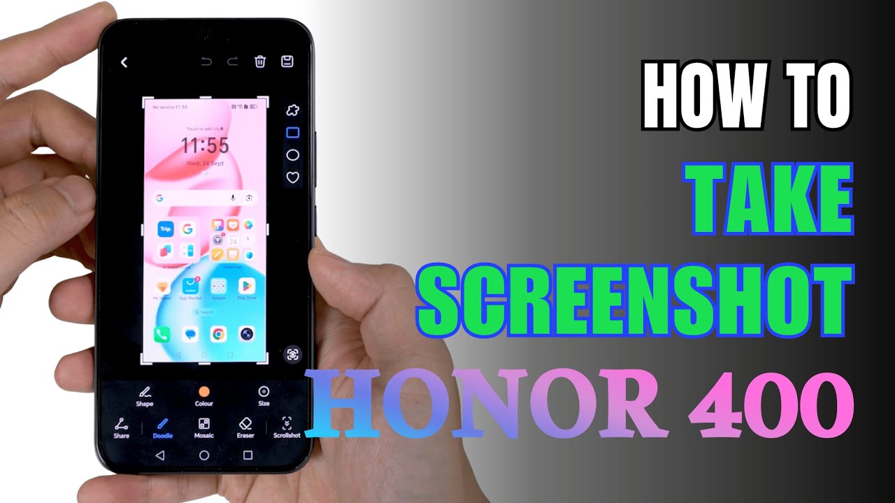 How to Take Screenshot Honor 400