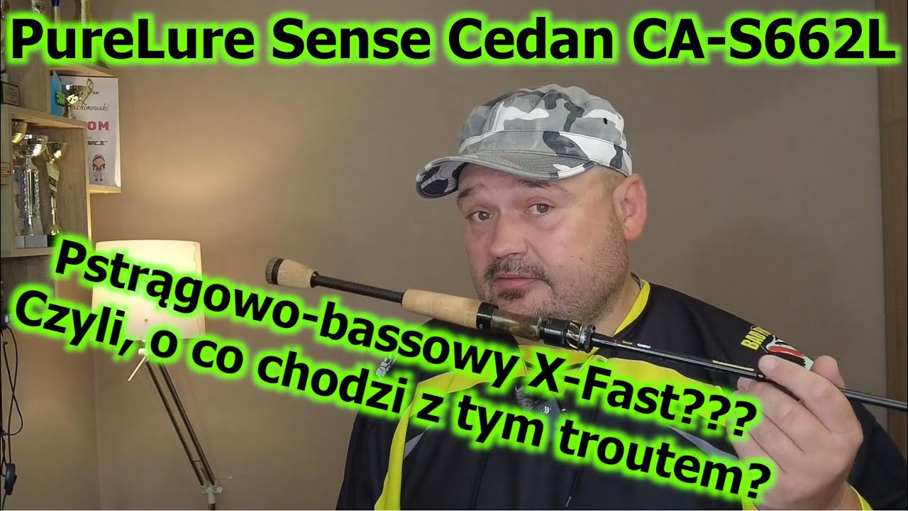PureLure Sense Cedan CA-S662L - Japan trout od PureLure...