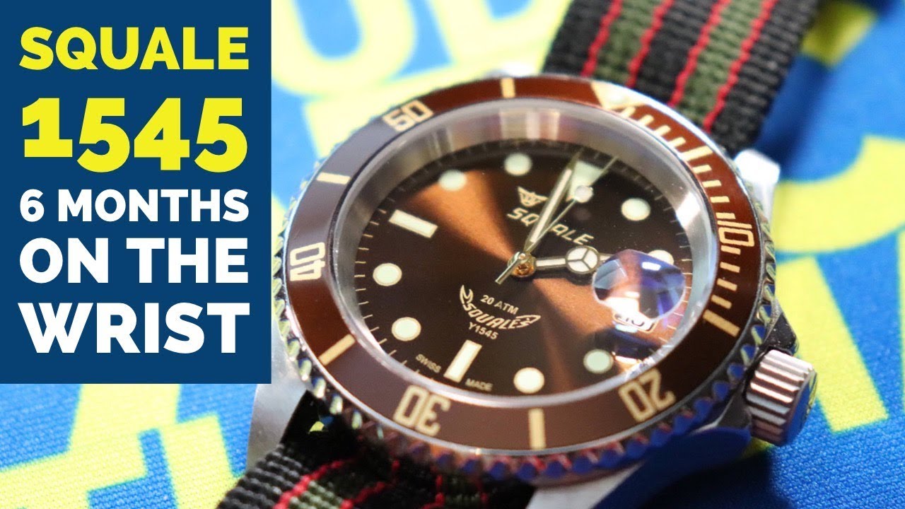 Squale 1545 Root Beer - 6 Months on the Wrist Review