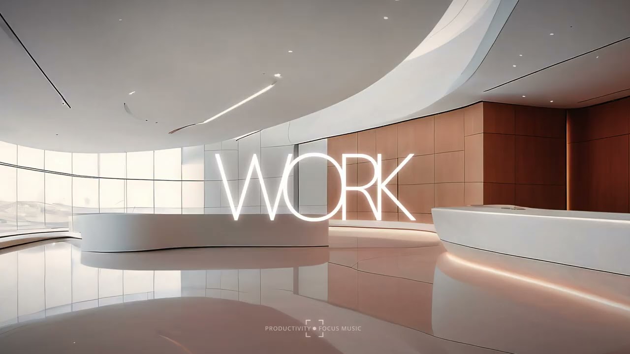 FOCUS MUSIC — WORK | Steady Modern Focus for Productivity