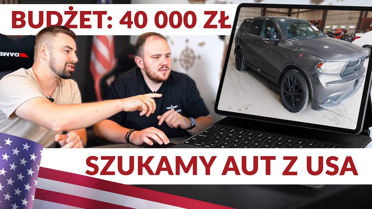 Tanie auta z USA do 40 tys. zł. Jeep, Durango, Pacifica, Mercedes, Audi. Przegląd aukcji USA 2025