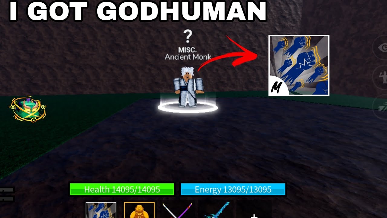 I GOT GODHUMAN  IN BLOX FRUITS| ITZ YASH PLAYZ|