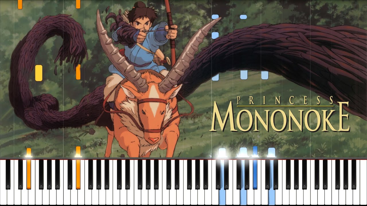 The Legend of Ashitaka - Princess Mononoke Piano Cover | Sheet Music