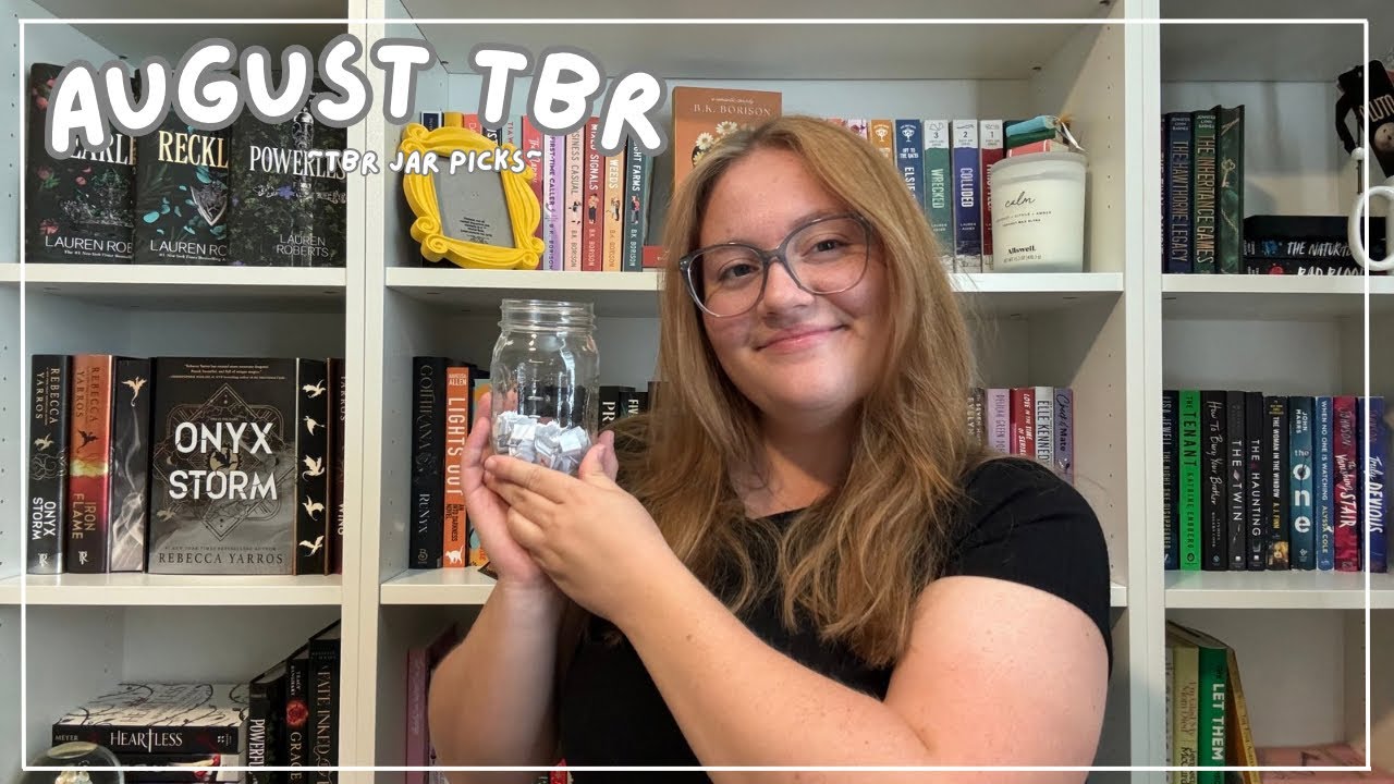 🎲 TBR Jar Chooses My August TBR! | Chaos, Surprises & Way Too Many Books 📚