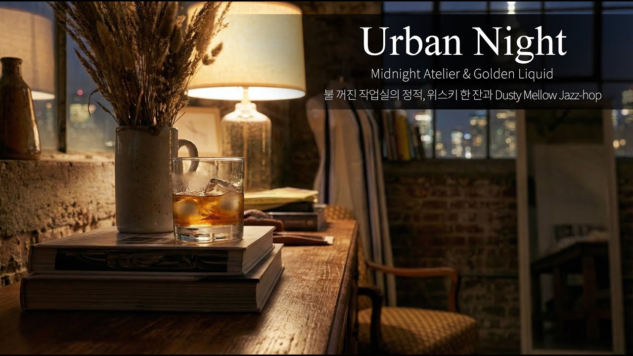 [Playlist] Urban Night | Dusty Mellow Jazz-hop for a Midnight Atelier
