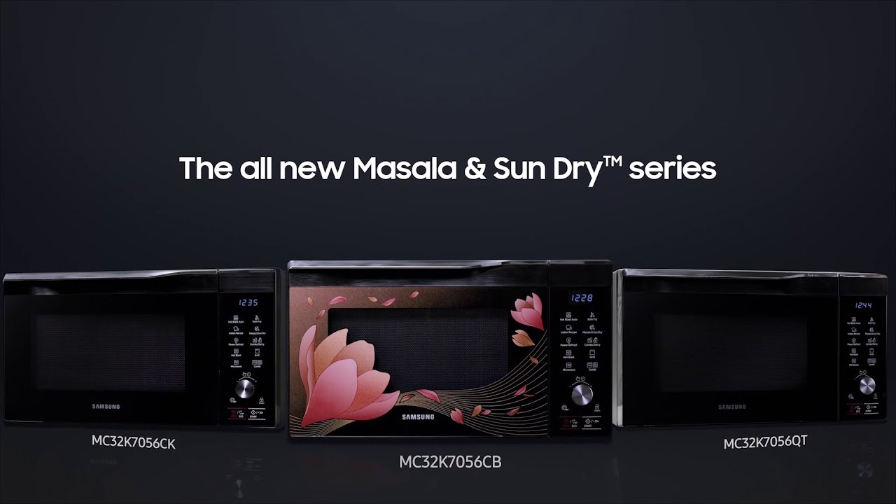 Samsung Masala & Sun Dry&trade; Smart Oven: A Make for India Initiative.