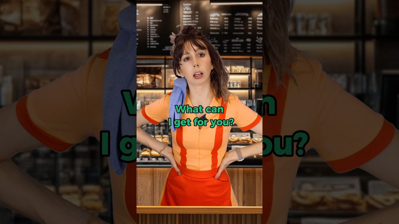😂 Buying a coffee in your second language 😂  #learnenglish #english