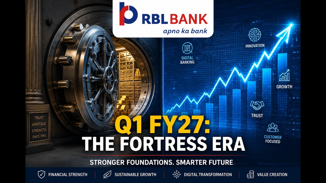 RBL Bank Q1 FY27 Results: Why 33.3% Capital Adequacy Changes EVERYTHING! 📈