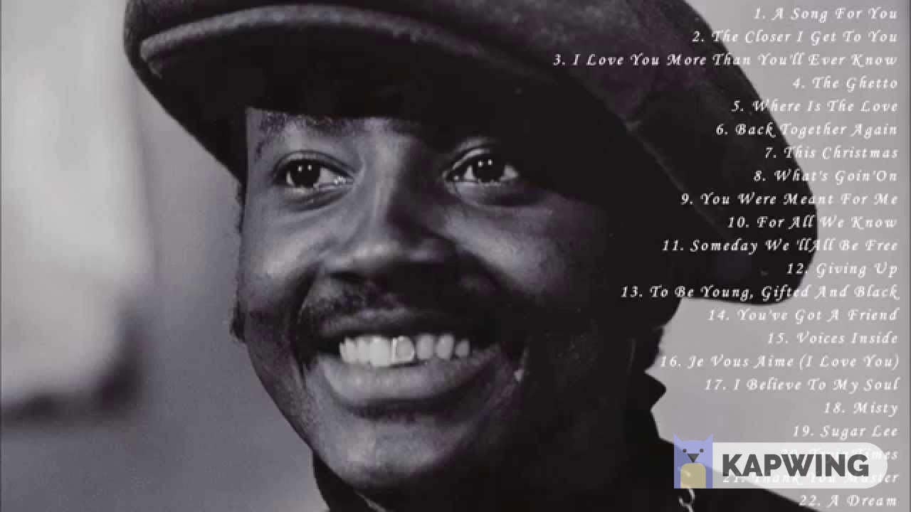 DONNY HATHAWAY (ACAPELLA) A SONG FOR YOU