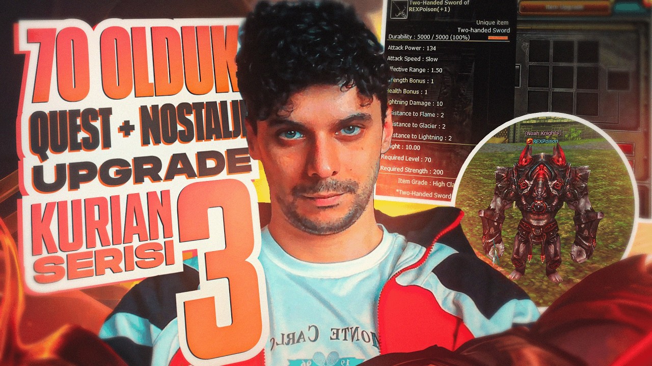 55'TEN 73'YE BİR GÜNDE FIRLADIK! 🔥 GİGA VE QUEST BASTIK ORTALIK KARIŞTI! | Knight Online Kurian #3