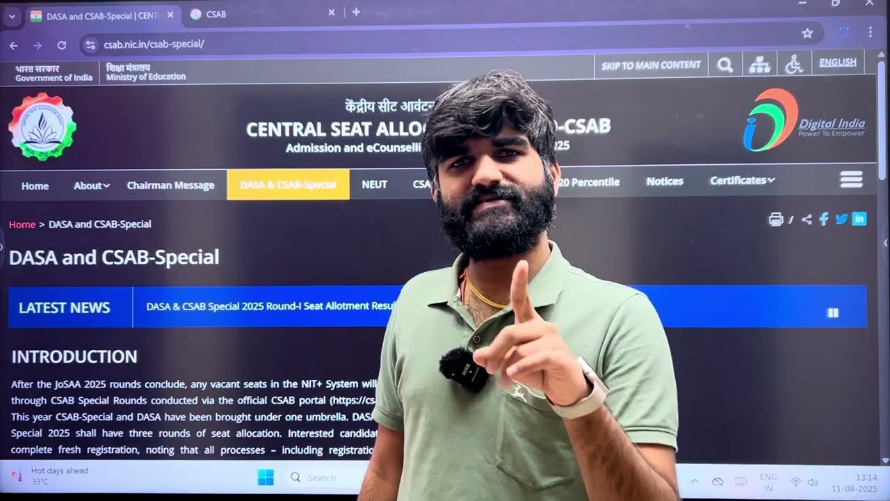 CSAB Counselling Round 1 Cut-off😳✅ Shocking Trend NIT/IIIT/GFTIs | CSAB Counselling 2025 Round 2