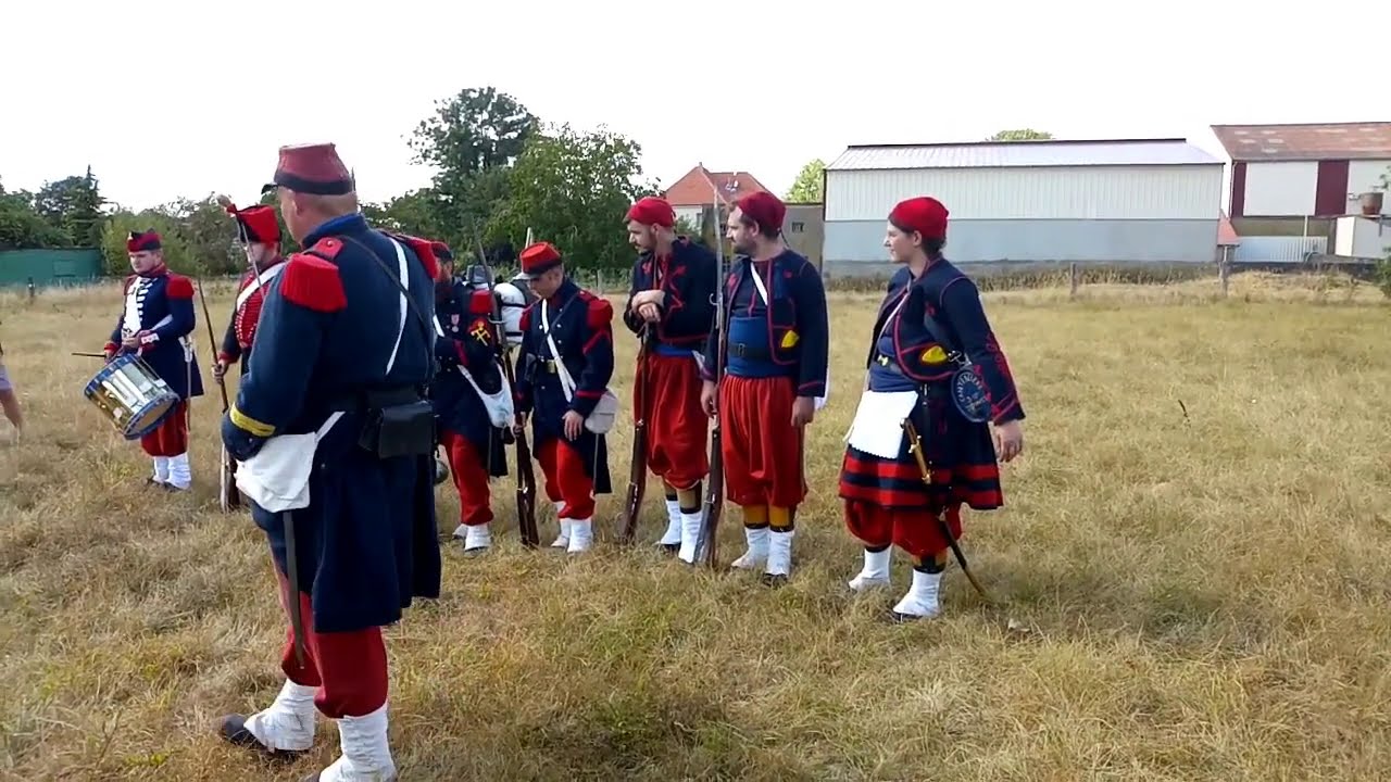 Reconstitution Gravelotte 1870.