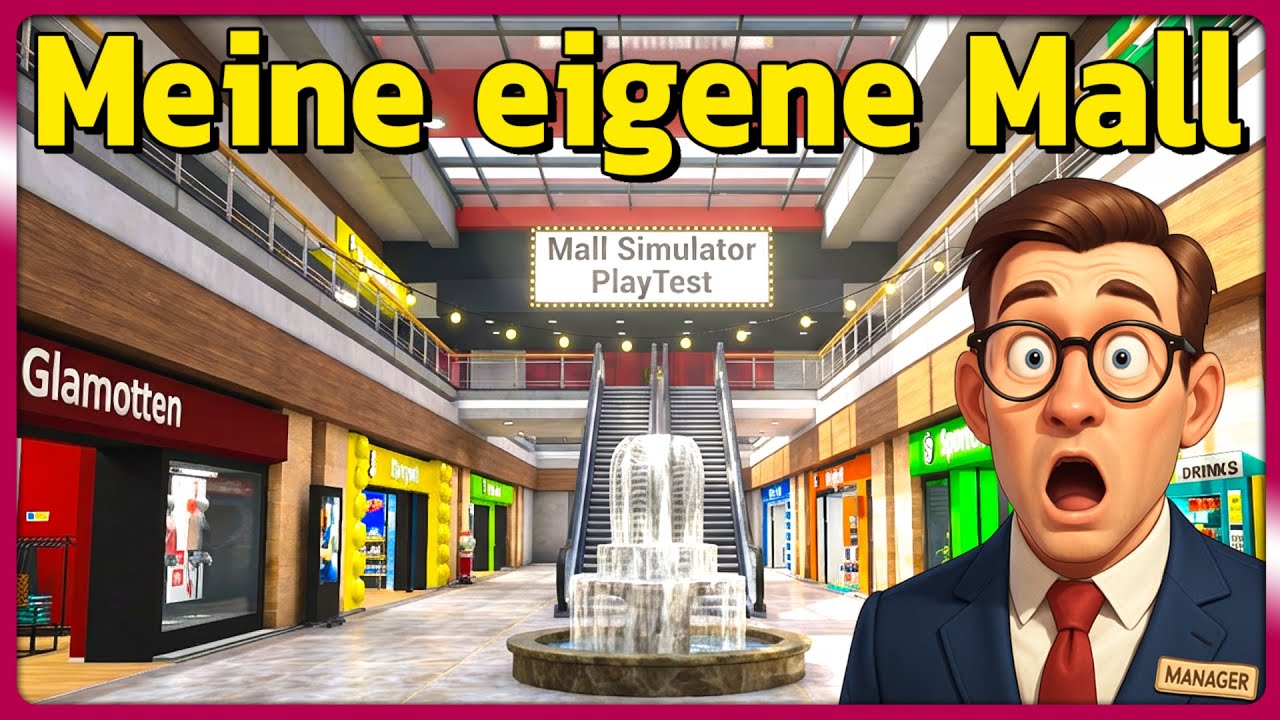 MS 🏪 Meine XXL Shopping Mall eröffnet | MALL SIMULATOR [s1e1]