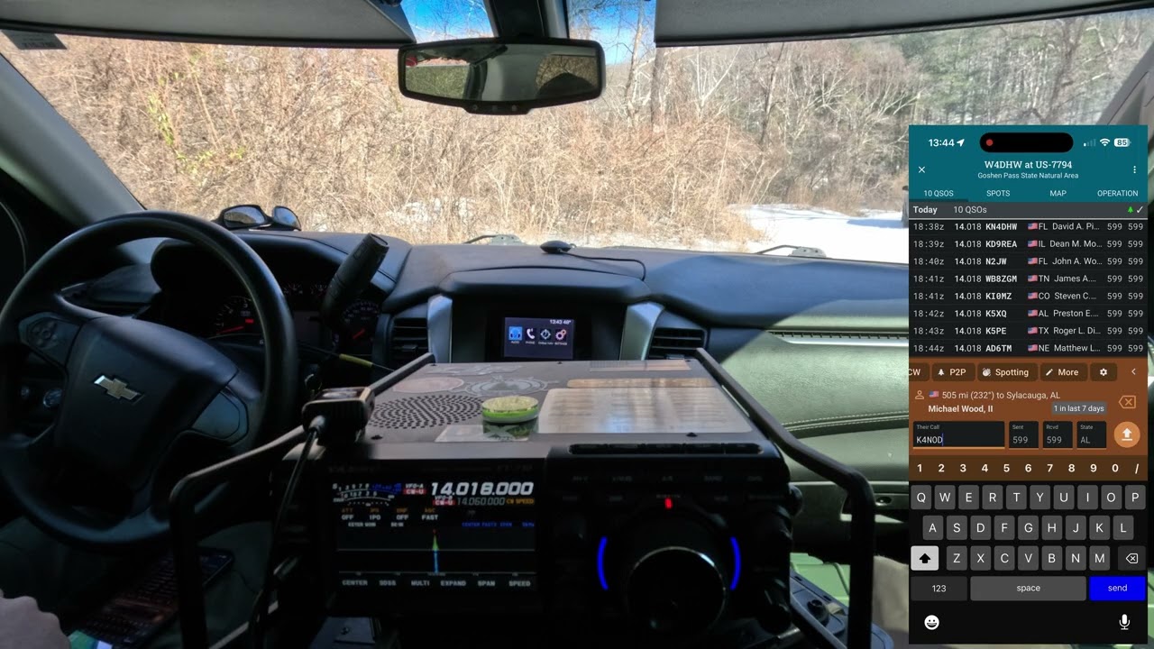 20m POTA Activation At Goshen Pass Natural Area Preserve