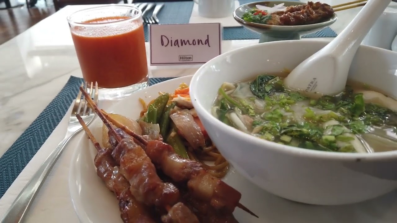 Millennium Hilton Bangkok Hotel | Room with river view | Executive Lounge | Breakfast Buffet | Thai