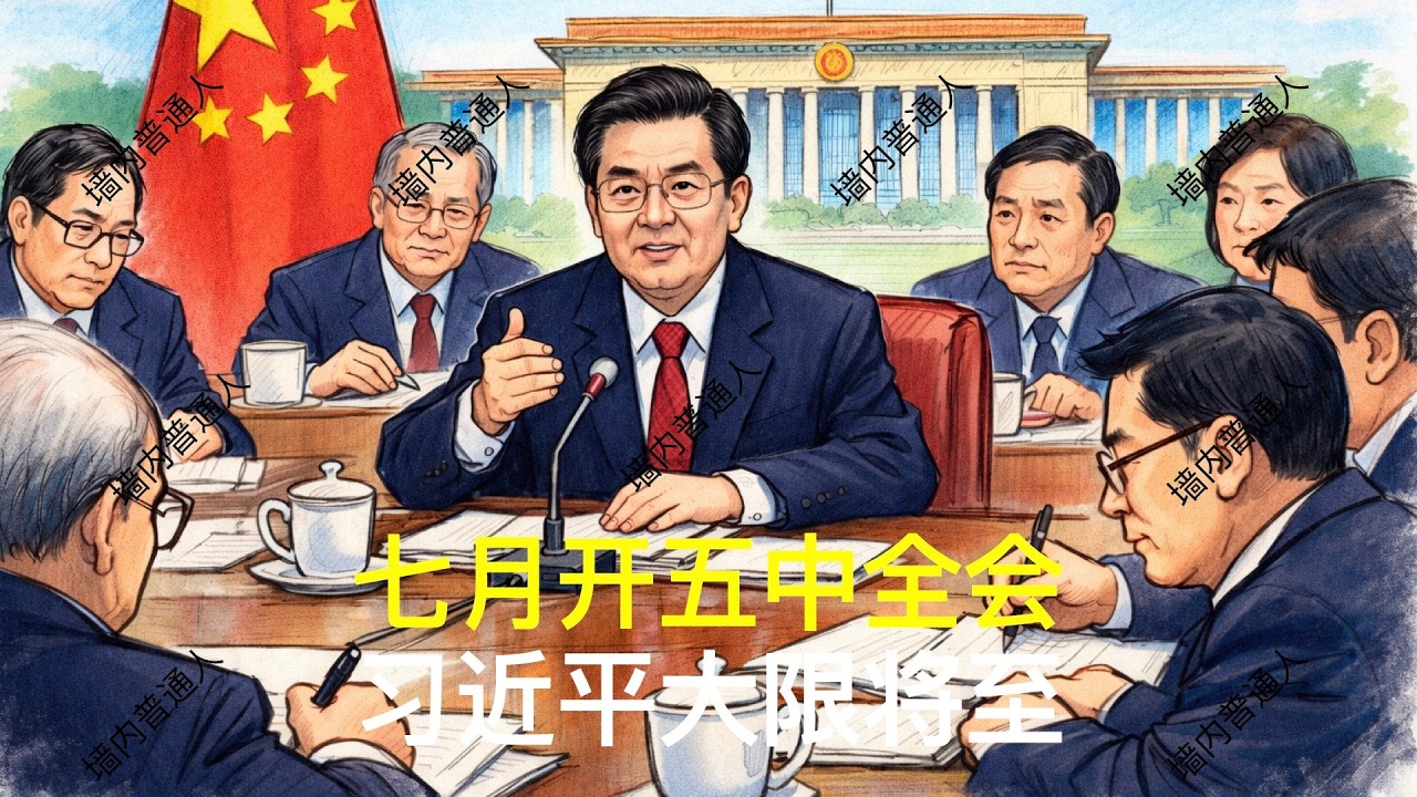七月开五中全会，习近平大限将至｜胡锦涛｜温家宝｜汪洋｜胡春华｜刘源｜邓朴方｜党中央决策议事协调机构