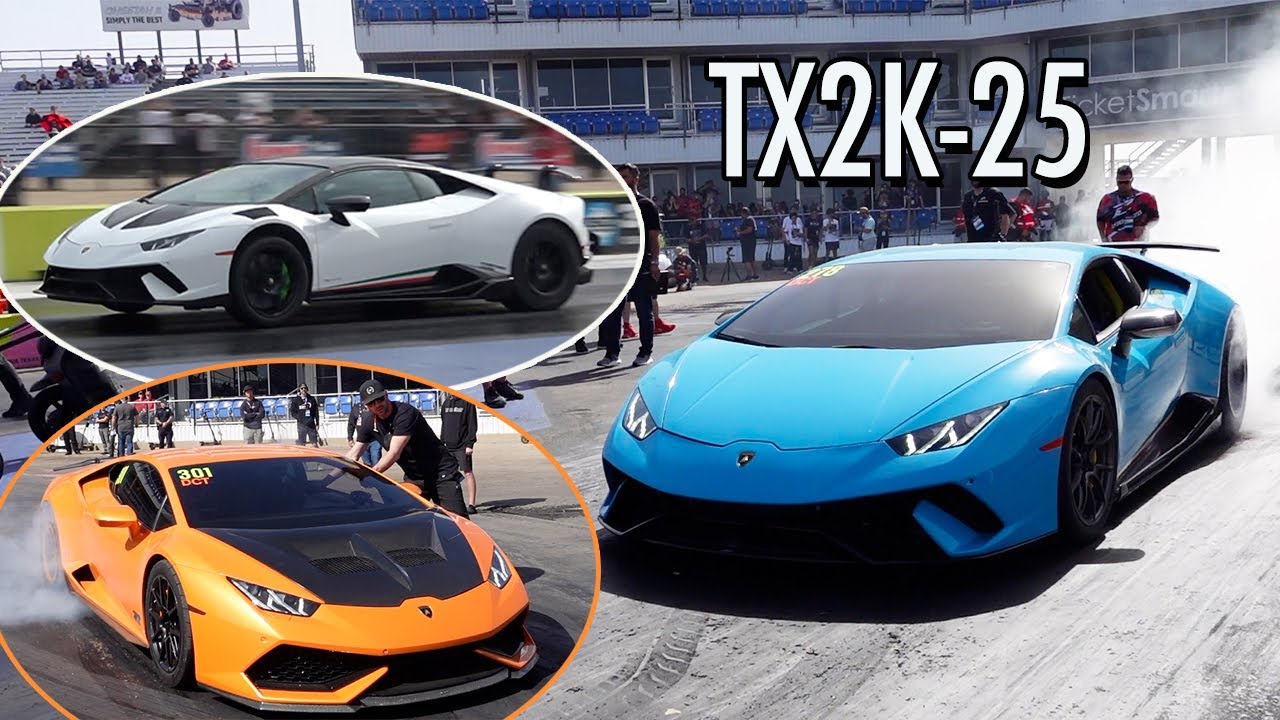 10,000+ WHP OF TWIN TURBO LAMBORGHINI'S AT TX2K 25 - WHO WAS QUICKEST?
