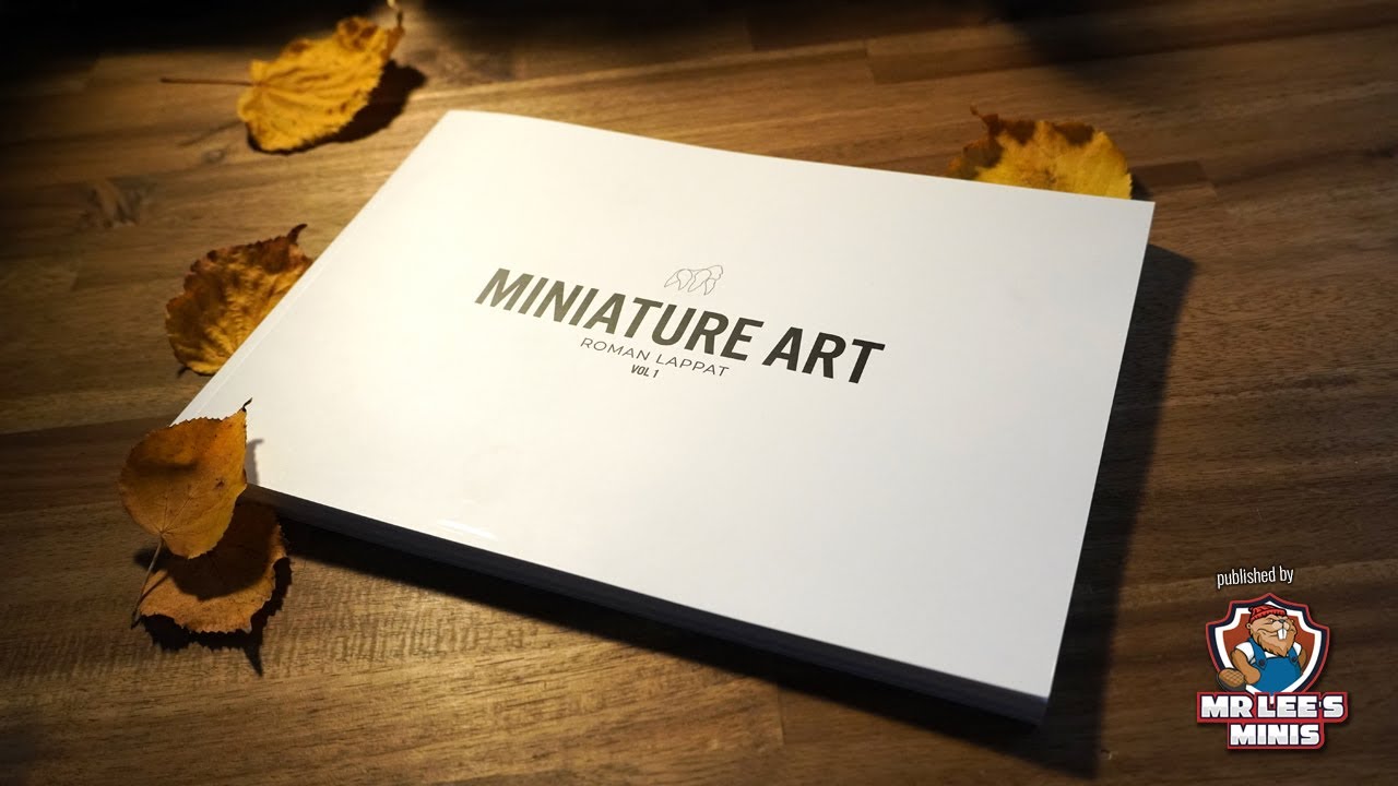 NEWS: Roman Lappat Miniatureart - Artbook Vol. 1 - Preorders open!