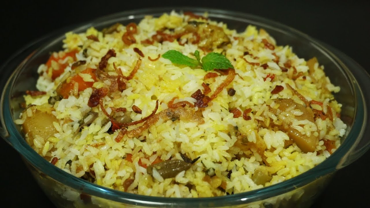ഒരു കിടിലൻ  വെജിറ്റബിൾ ബിരിയാണി റെസിപ്പി