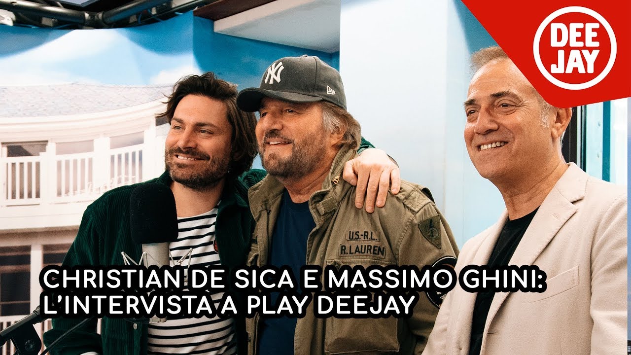 Christian De Sica e Massimo Ghini presentano 
