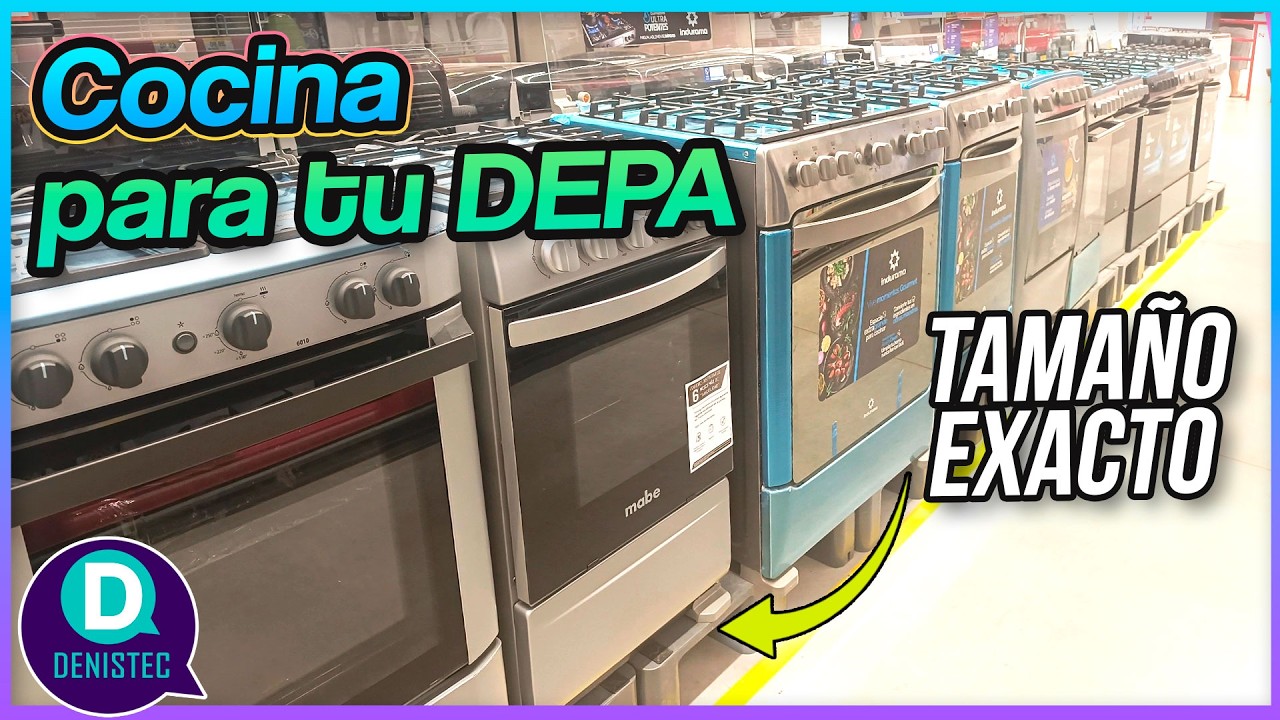 Cocina para departamentos pequeños | Cocina Mabe con encendido electrónico 🙂🔥
