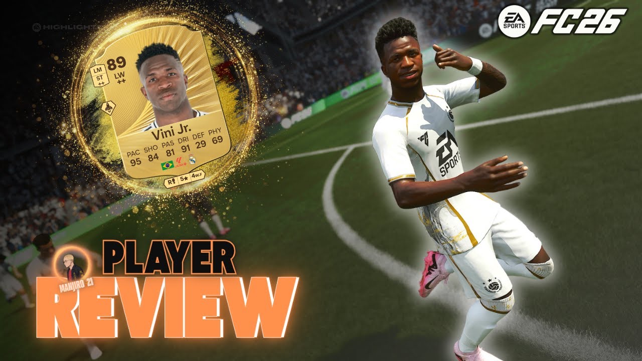 Hat das Spiel ein Pace Problem? Vinicius Junior Player Review | EAFC 26