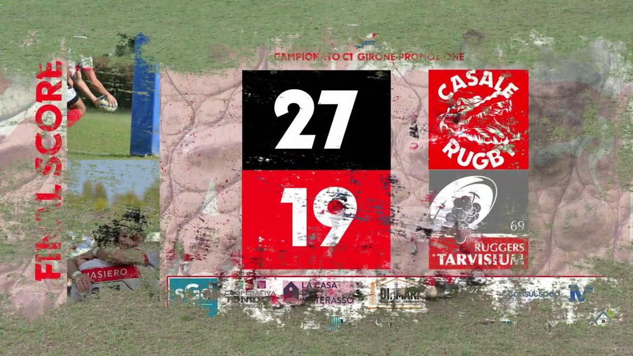 2025/6 Campionato serie C - Casale Rugby vs Tarvisium Ruggers - Highlights