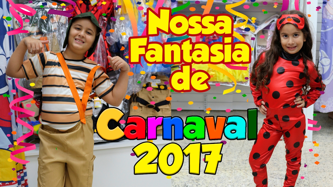 MARIA CLARA E JP COMPRANDO A FANTASIA DE CARNAVAL