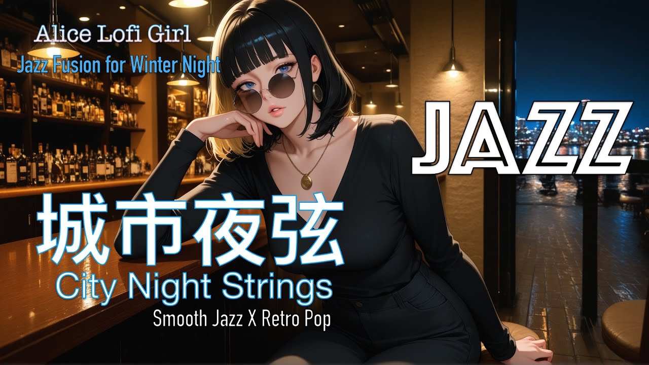 城市夜弦-感受都市夜晚的灵魂乐章！｜夜晚・放鬆・舒壓  輕音樂 | Smooth Jazz X Future Funk |  Alice Lofi Girl