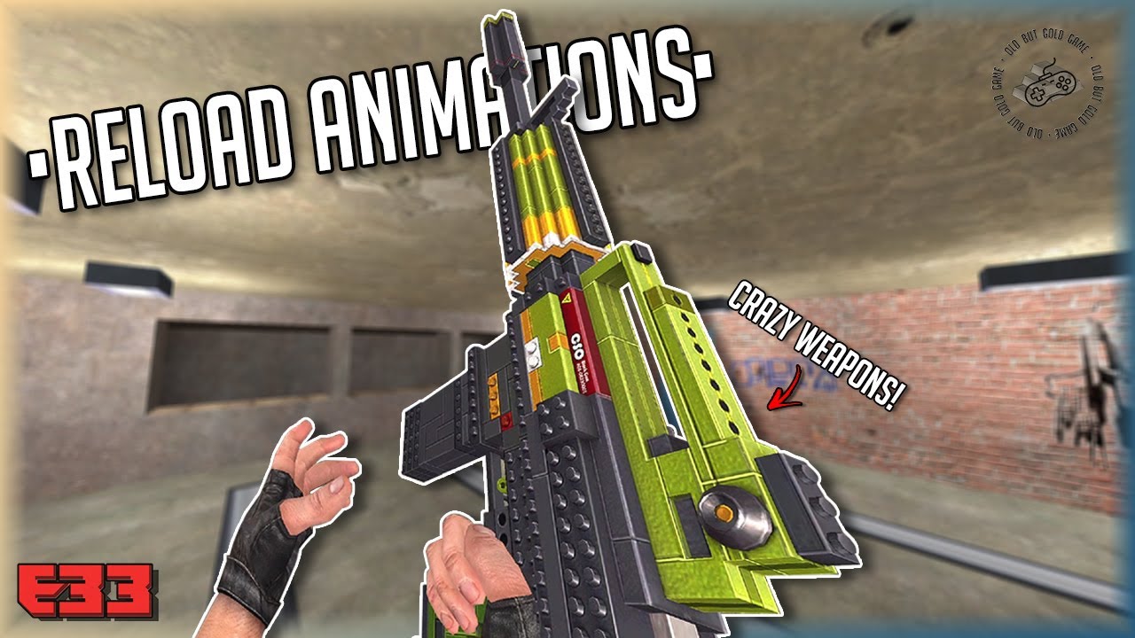 Counter-Strike Online [Garry's Mod Weapon Pack] - анимация перезагрузки
