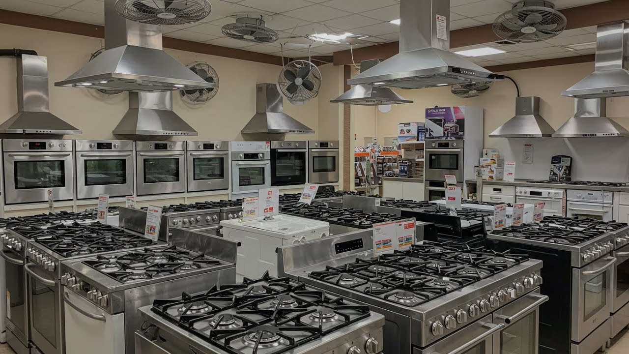 Prices Of Kitchen Appliances Like Cooker Oven, Smoke Extractor, Microwave Oven, Gas Cooker In Lagos.