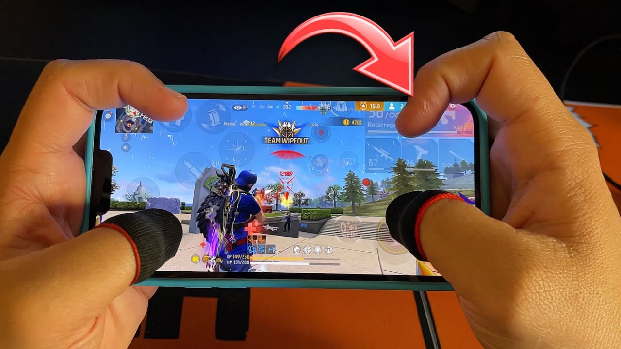 EXTREMAMENTE FORTE A NOVA MP-5 LEVEL 99 NO SOLO X SQUAD!! FREE FIRE MOBILE!