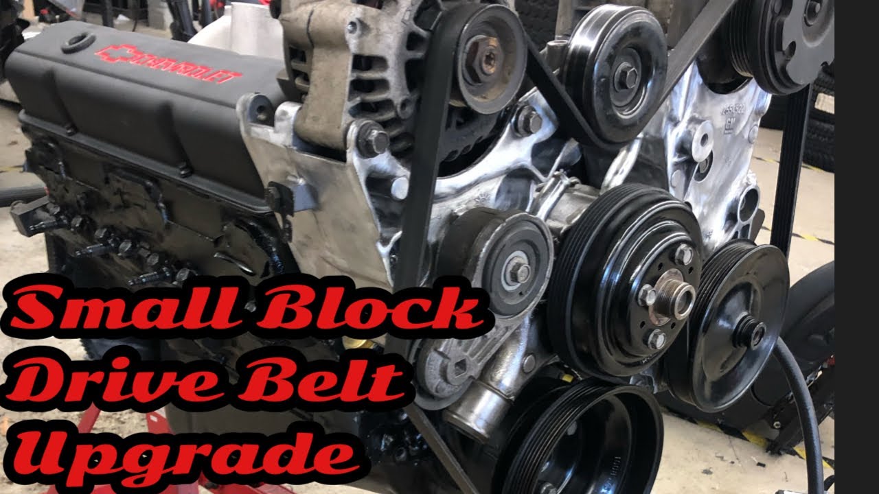 Cheapest Small Block Serpentine Conversion!!!!!!!!