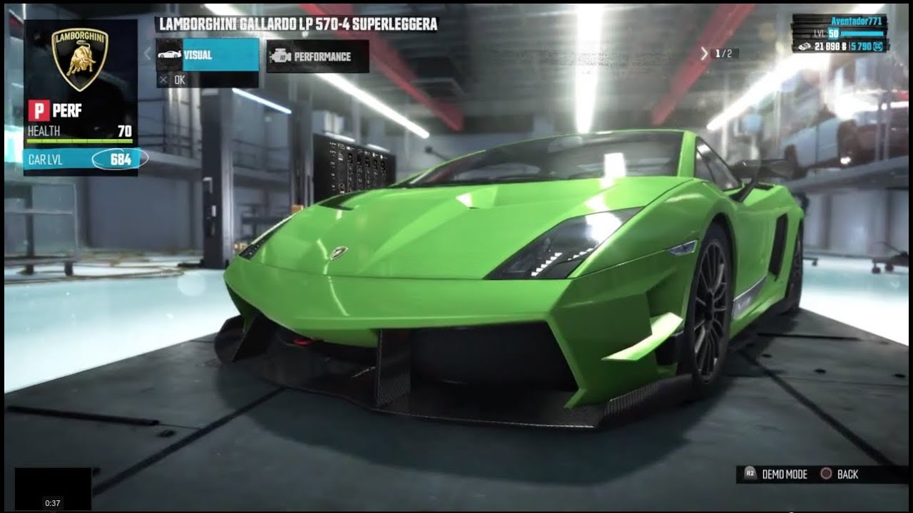 The Crew tuning Lamborghini Gallardo LP 570-4 Superleggera