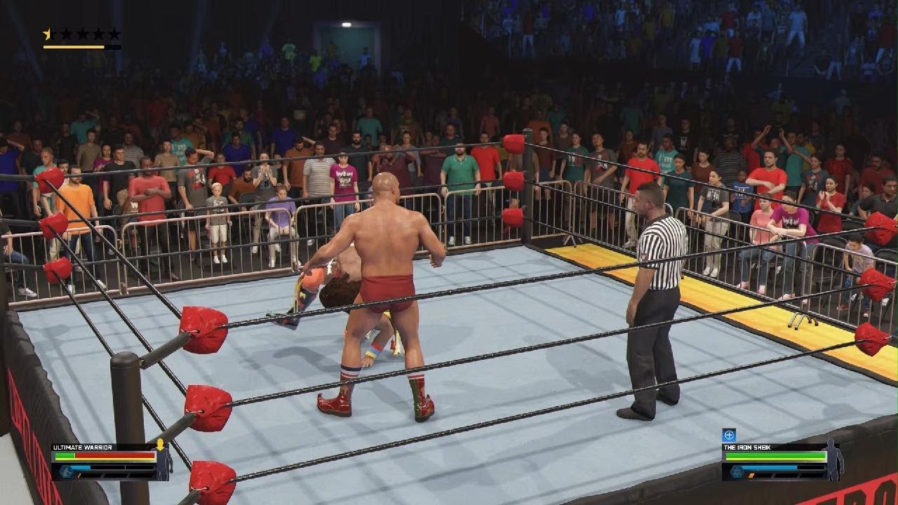 THE IRON SHIEK VS ULTIMATE WARRIOR