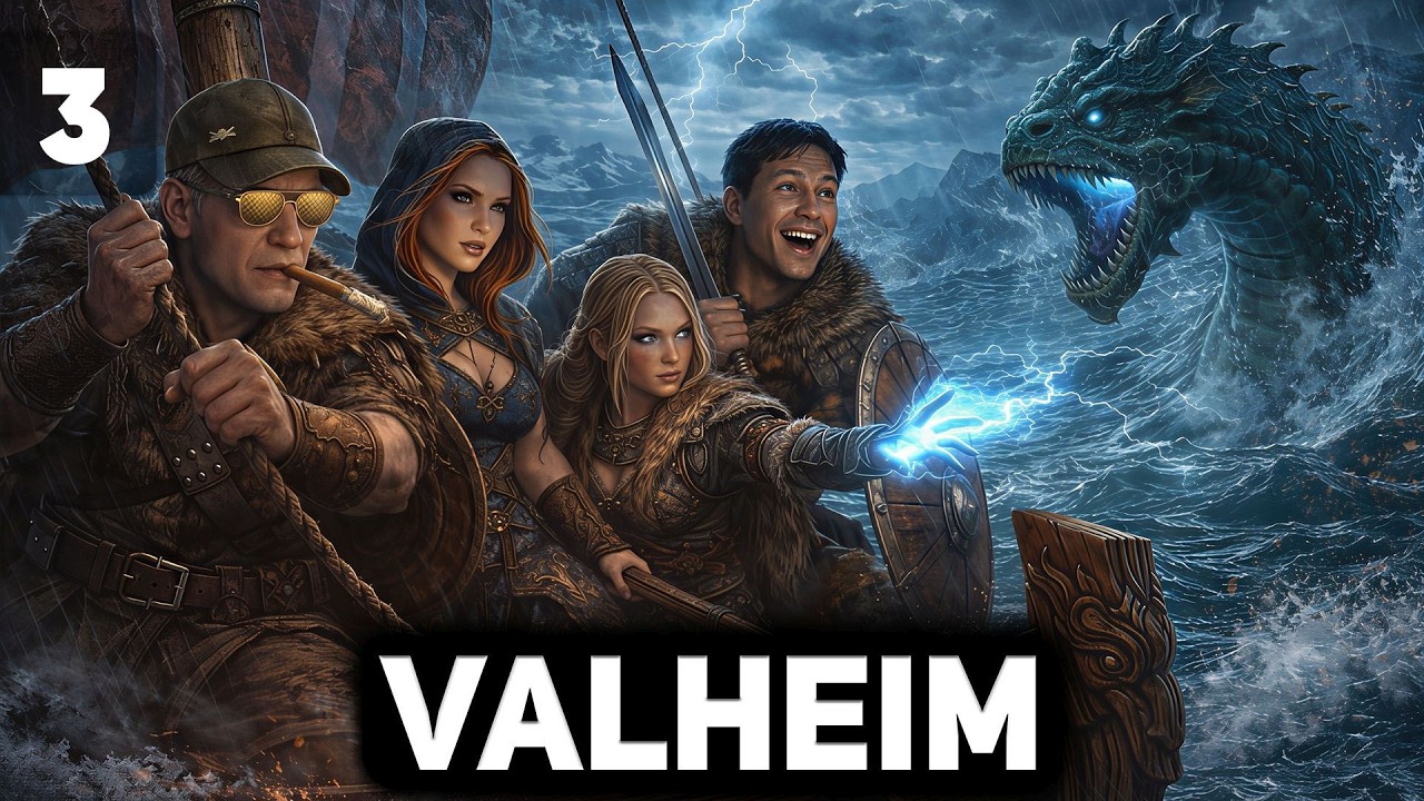 Взяли девочек на корабль 🪓 Valheim [PC 2021] #3
