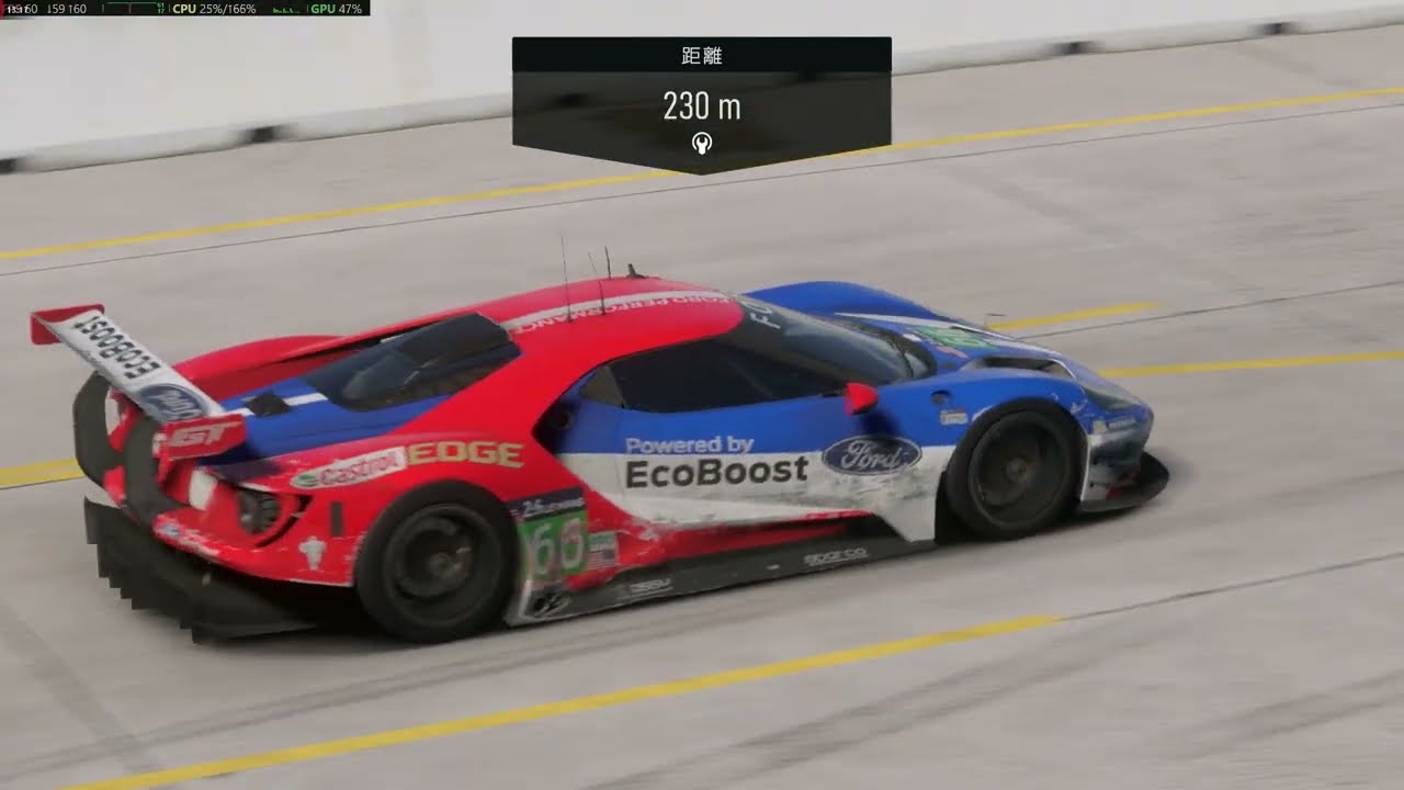 Forza Motorsport 開局頂飛 努力挽回 賽百靈賽道 福特 GT