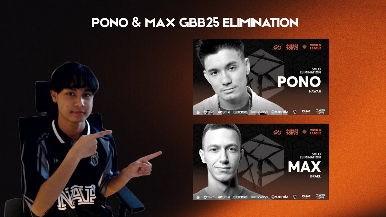 REACTION ELIMINATION PONO & MAX GBB25